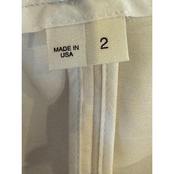 Helmut Lang Skirt Women 2 Beige Natural Textured Twill Pencil Skirt Careercore - Picture 11 of 13